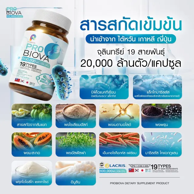ภาพข้อมูลสินค้า Probiova